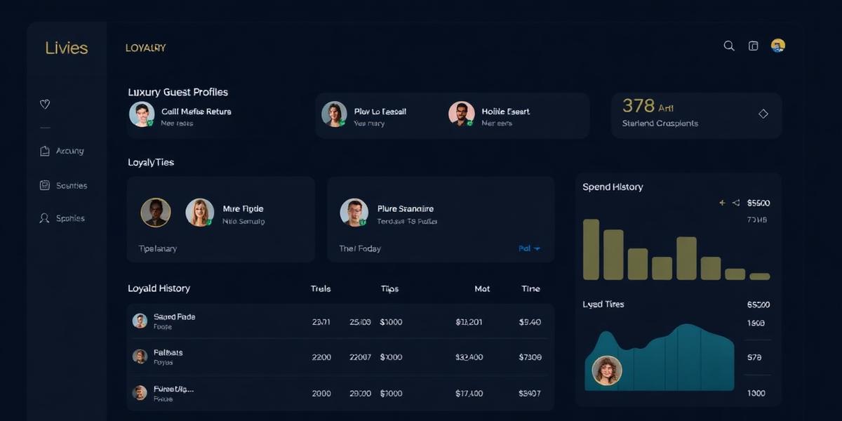 Voorbeeld van het CEO dashboard